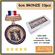 ⚾︎ ◴ ✒ 6CM KAGAWARAN MEDAL GOLD SILVER BRONZE