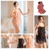 Sexy Costume For Woman Sex Lingeries For Women Nighties Women Sleep Wear Sex Night Dress Women Sleepwear Women Sexy Lingerie Sexy Sleepwear Silk Dress Lace Nightdress Night Dress Sexy Pajama Set