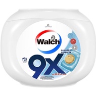 Walch 9X laundry Anti-Bacterial Anti-Mite / Sports 9X Odor Detergent Capsule 12g 32 pods 洗衣凝珠9倍深层洁净除