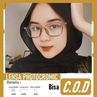 Photochromic Anti-Radiation Cylinder Minus Glasses for Men and Women Box 21351