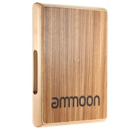 Ammoon Compact Travel Cajon Flat Hand Drum Persussion Instrument 31.5*24.5*4.5ซม