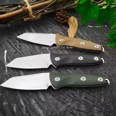 93M Multi-purpose Outdoor Fixed Blade Camping Knife EDC 8Cr13Mov Steel Wilderness Survival Pocketkni