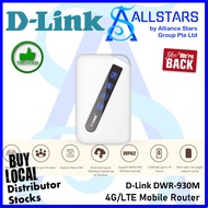 D-Link DWR-930M (Hardware revision B1) 4G CAT4 WiFi6 Mobile Hotspot (Warranty 1year with DLink SG Se