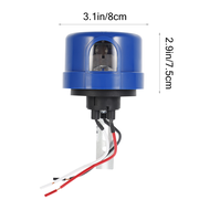Waterproof Street Light Photo Control IP65 Photoelectric Sensor Switch Photocell Control 105‑305V