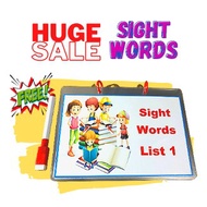 Sight Words List 1 / Reading / Practice Read / Kids / Essential Learning Tools / Word List