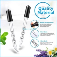 ESP 1ml Eye Dropper Glass Liquid Dropper 1ml Capacity Fit for Essential Oils