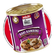 ADABI KARI KAMBING FAST POSTAGE ADABI LAMB CURRY 280gm 1pcs COMBO PRICE 24pcs MAKANAN TIN CAN FOOD MUDAH SENANG ENAK