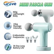 Mini Fascia Gun, 460g Ultra-Light Body, 6 Gear Levels, 36-Day Long Battery Life, Professional Neck F