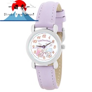 [Direct from Japan]
Sanrio Little Twin Stars Watch - J-Axis Girls' Purple Timepiece CR2A0002-TS