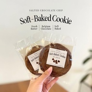 Soft-Baked Cookie - Salted Chocolate Chip คุกกี้นิ่ม | From Scratch