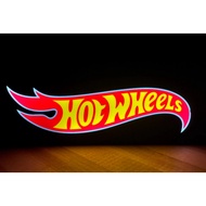 3D Led Light Hot Wheels Logo Led Light Box