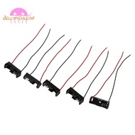 5pcs 4.3" Wire Leads Black Battery Storage Slot Holder 1 x 12V 23A/27A