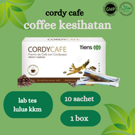 Kopi Kesihatan Herbal Cordy Cafe Tiens cordyceps coffe supplement kopi kuat tambah stamina kesegaran