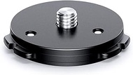 LEOFOTO Q60 Connecting Plate for QS-60 Quick Link Set / 3/8" Screw/Quick Release Plate Anti-Twist Design