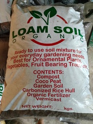 LOAM SOIL 0RGANIC COMPLETE MIX 5 KILOS AND 10 KILOS (1 TO 2 ORDERS ONLY FOR 10 KILOS AND 1 TO 3ORDER