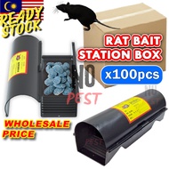 Rat Bait Box Lock Safe | Pest Control Box Outdoor Indoor Waterproof | Rodent Control Bait Holder
