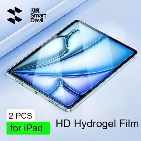 SmartDevil 2PCS Screen Protector for iPad 2025 2022 Hydrogel Film for iPad Air7 iPad Pro 11inch 2021