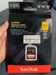 SanDisk Extreme PRO SDXC UHS-I 256GB