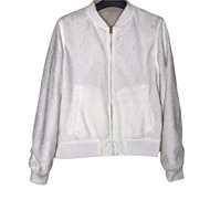 Earth Music & Ecology Reversible Bomber Jacket Size M