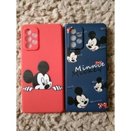 Casing Phone Case Samsung a72 mickey mouse cartoon anime phone case cover