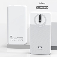 GOOJODOQ 10000mAh Wired Powerbank 2 Inputs + 2 Outputs 10w Portable Lightweight USB Charging 21700 S