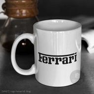 Ferrari V8 Symbol Mug Glass Car Logo Ceramic Cup Icon