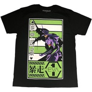 GENESIS EVANGELION Neon Graphic T-Shirt