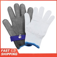 Butcher Glove Stainless Steel Glove Cut Resistant Metal Mesh Chainmail Glove for Meat Cutting Chains