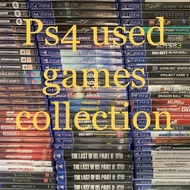 Sony Ps4 Used games collection 2