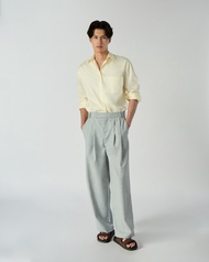 AMR DE SAISON ( AIMER ) - Double Pleated Trousers กางเกงขายาว