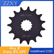 ZZXY Motorcycle 520 Chain 15T Front Sprocket For Suzuki Road GS400 SFV650 L6L7L8  A-L6L7L8 ABS  X-L8