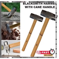 BLACKSMITH SLEDGE HAMMER WITH CANE ROTAN HANDLE 10LB 12LB 14LB 16LB 18LB 20LB