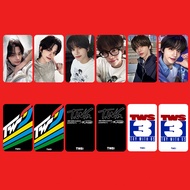 6pcs TWS TRY WITH US 3rd MINI ALBUM Lomo Cards Countdown Last Bell SUMMER BEAT Photocards SHINYU DOH