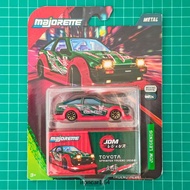 majorette TOYOTA Sprinter Trueno (AE86) Car Model Green With Accessories