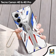 HP Tecno Camon 40 Pro 4G Case 5G/ & Tecno Camon 40 4G Latest 2025 Gundam Motif | SoftCase Tecno Camo