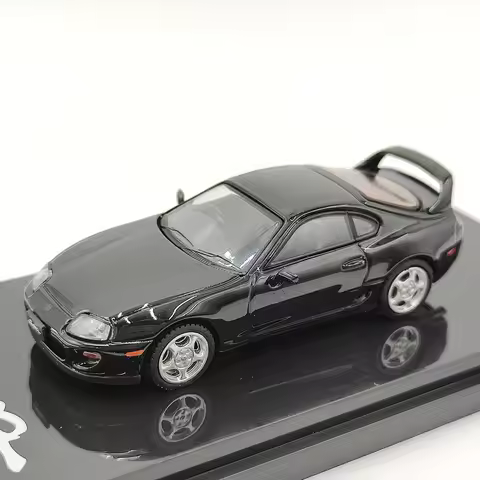 Diecast Hobby Japan 1:64 Scale Supra Speedmaster 4th Generation RZ Toyota A80 Bull King RV Sports Ca
