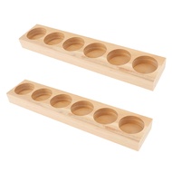Wooden Essential Oil Holder Display Storage Rack Tray Organizer for 10ml 15ml bottle