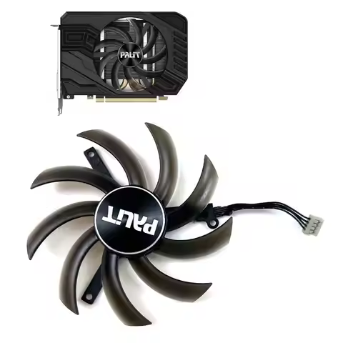 Cooling Fan 95MM 4PIN TH1012S2H-PAA01 For PNY PALIT RTX 2060 GTX 1660 1660Ti 1660S Graphics Card Fan