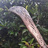 Golok TEBAL BESAR Ujung Melengkung - Bendo Jaminan Tajam 100% - Arit Sabit Pemotong Kayu
