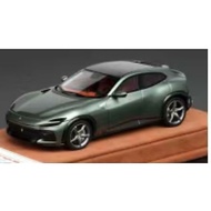 BBR 1: 43 Ferrari PUROSANGUE FUV Car Model Dora Green