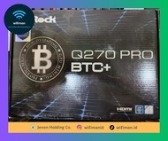 Asrock Q270 PRO BTC+ Mining Motherboard 13 Slot Intel LGA 1151 Gen 6/7