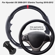 Custom Fit Car Steering Wheel Cover For Hyundai i30 2009-2011 Elantra Touring 2010-2012 | Carbon Fib