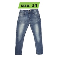 WEST49 Jeans Skinny Legs Waist 34 Length 41 6 Second Hand Code S34