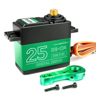 Yahboom 25KG High Torque Digital Servo Full Metal Gear Servo Motor for RC Model DIY Waterproof Contr