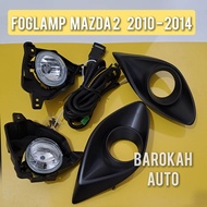 Foglamp Mazda Lampu Sorot Mazda 2 Tahun 2010.2011.2012 2013.2014.Komplit