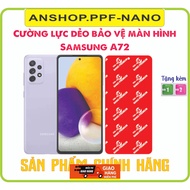 Toughened flexible screen protector for Samsung A72 phone