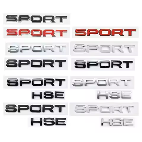For Land Rover Discovery 3 4 L319 L462 Freelander 1 2 L2 SVR Velar Land Rover Car Letter Badge Auto 