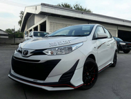 ชุดแต่งรถยนต์ สเกิร์ต TOYOTA YARIS ATIV รุ่นปี 2017-2018 ทรง FAUSTINO