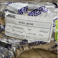 สายน้ำมัน นอกถังแท้​ ยี่ห้อ NCR R7​ ​รองรับเบนซิน ดีเซล แก๊สโซฮอล์ 91 95 E10 E20 E85 ตัดขาย 1เมตร