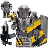 Third Party Assembly Warhammer 40K Extreme Warrior Steel Knight MK3 Lego Compatible Building Blocks 